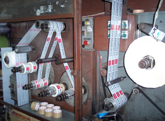 Koli Bantı Baskı Makinesi